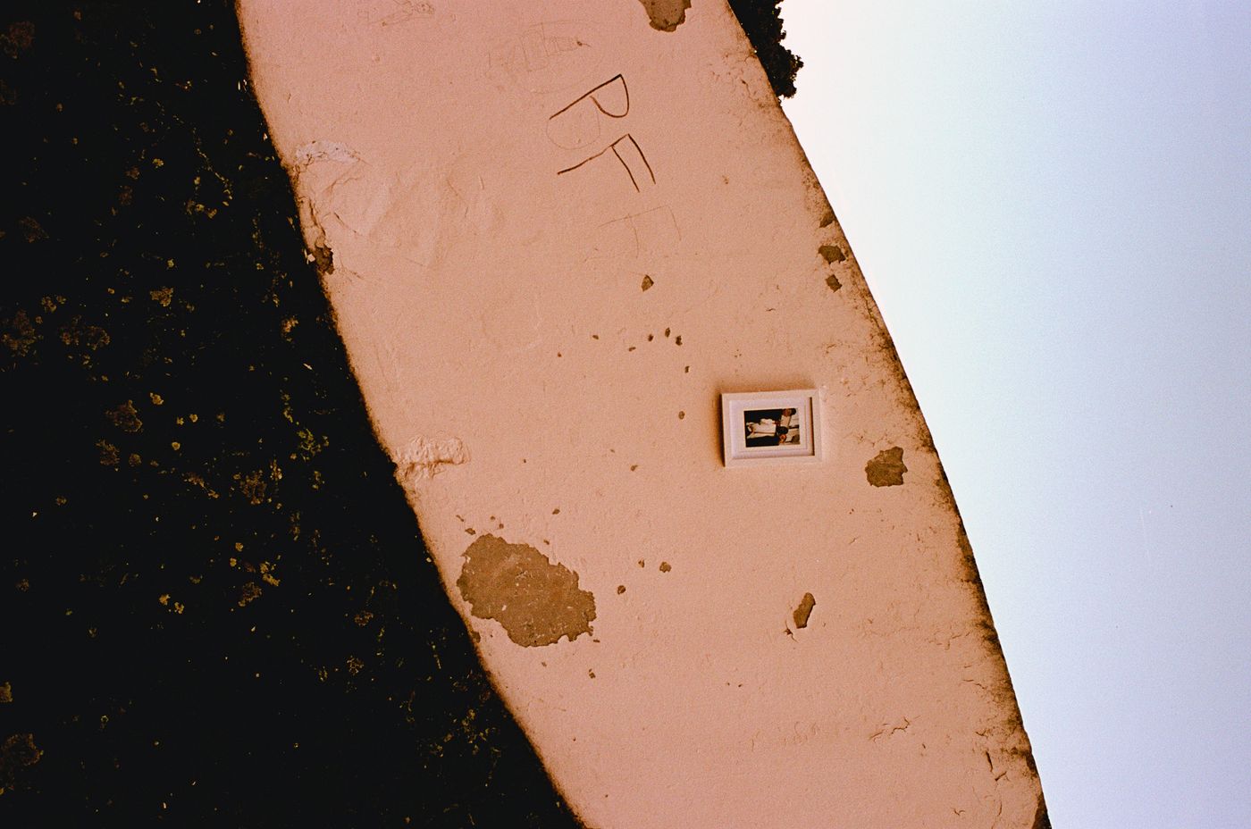 l'accrochage · le mur courbe