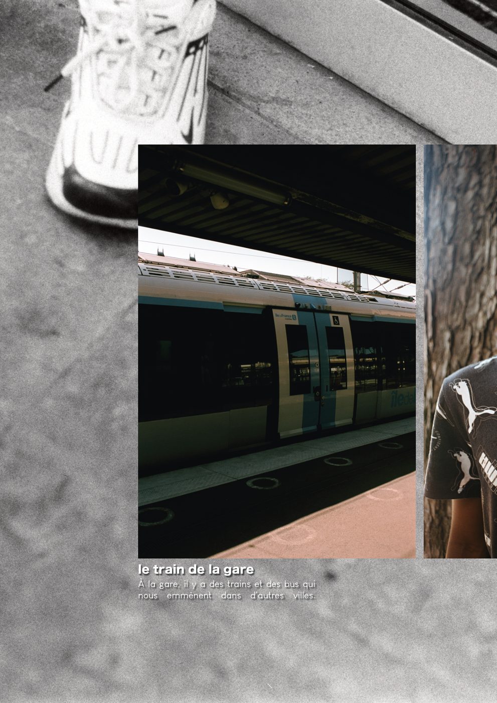 le train de la gare