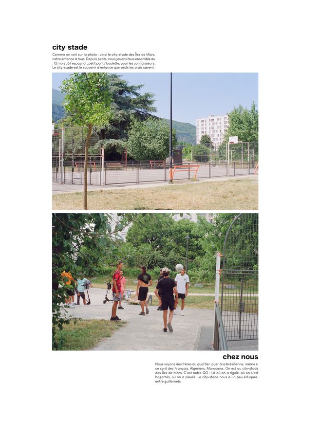 city stade · chez nous