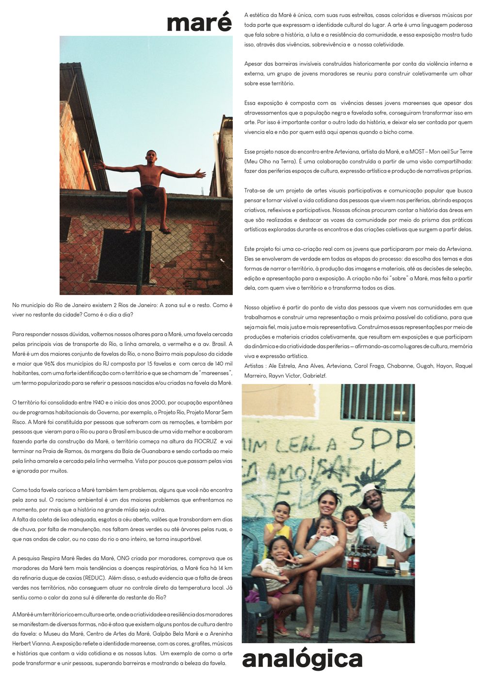 maré analógica