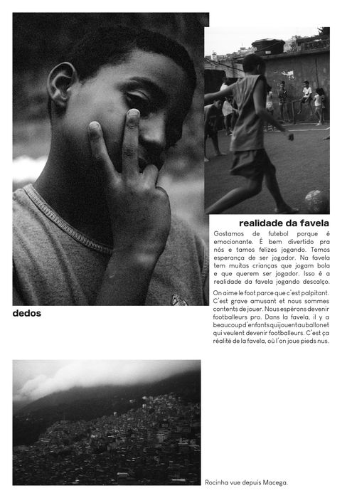 dedos · realidade da favela