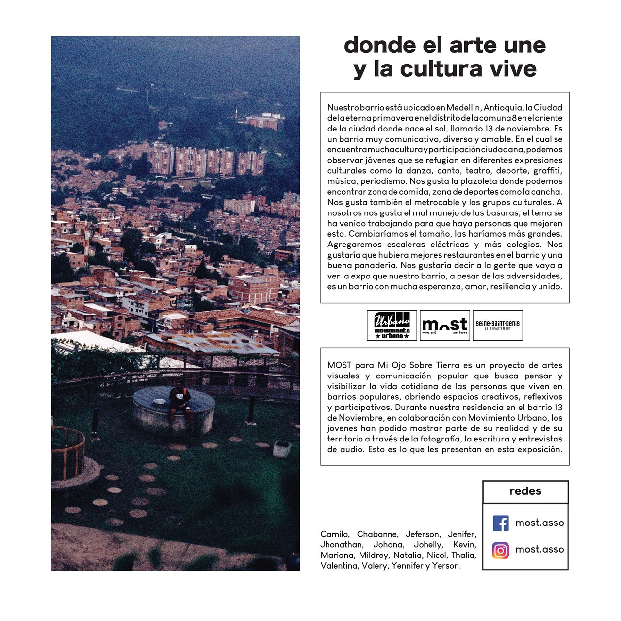 livret donde el arte une y la cultura vive