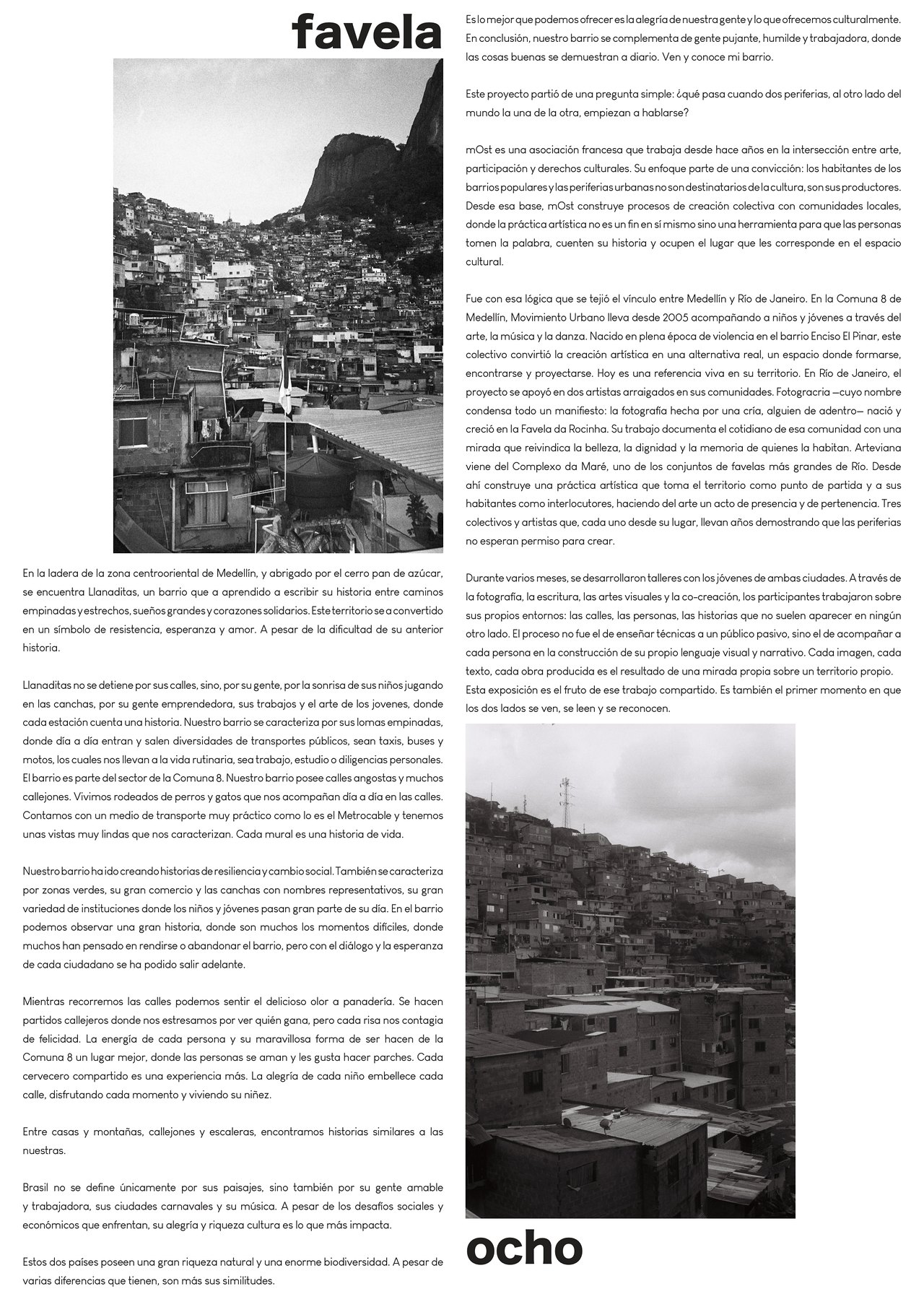 livret favela ocho, page