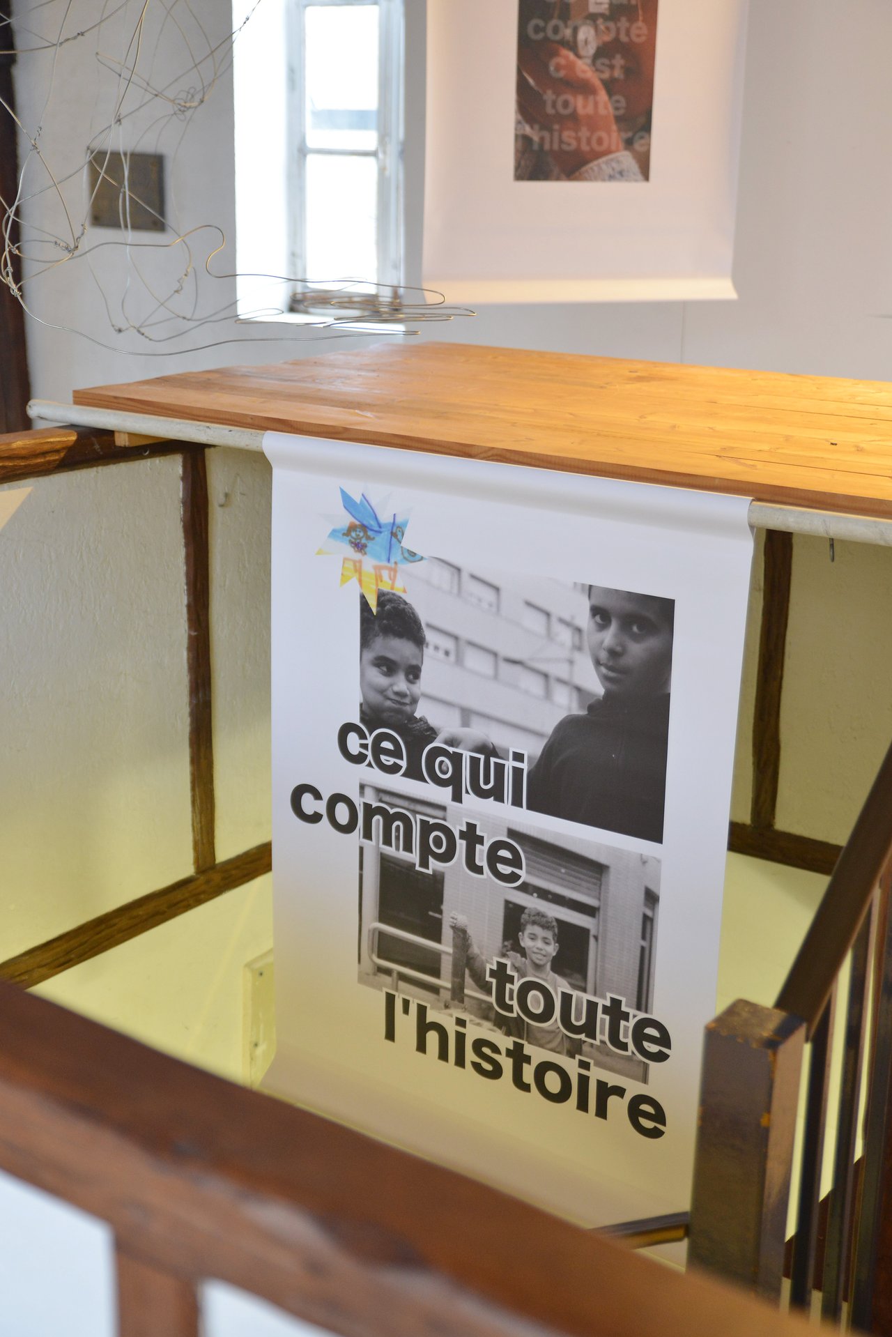 « ce qui compte, c’est toute l’histoire », Musée Sauvage, Argenteuil, janvier 2026