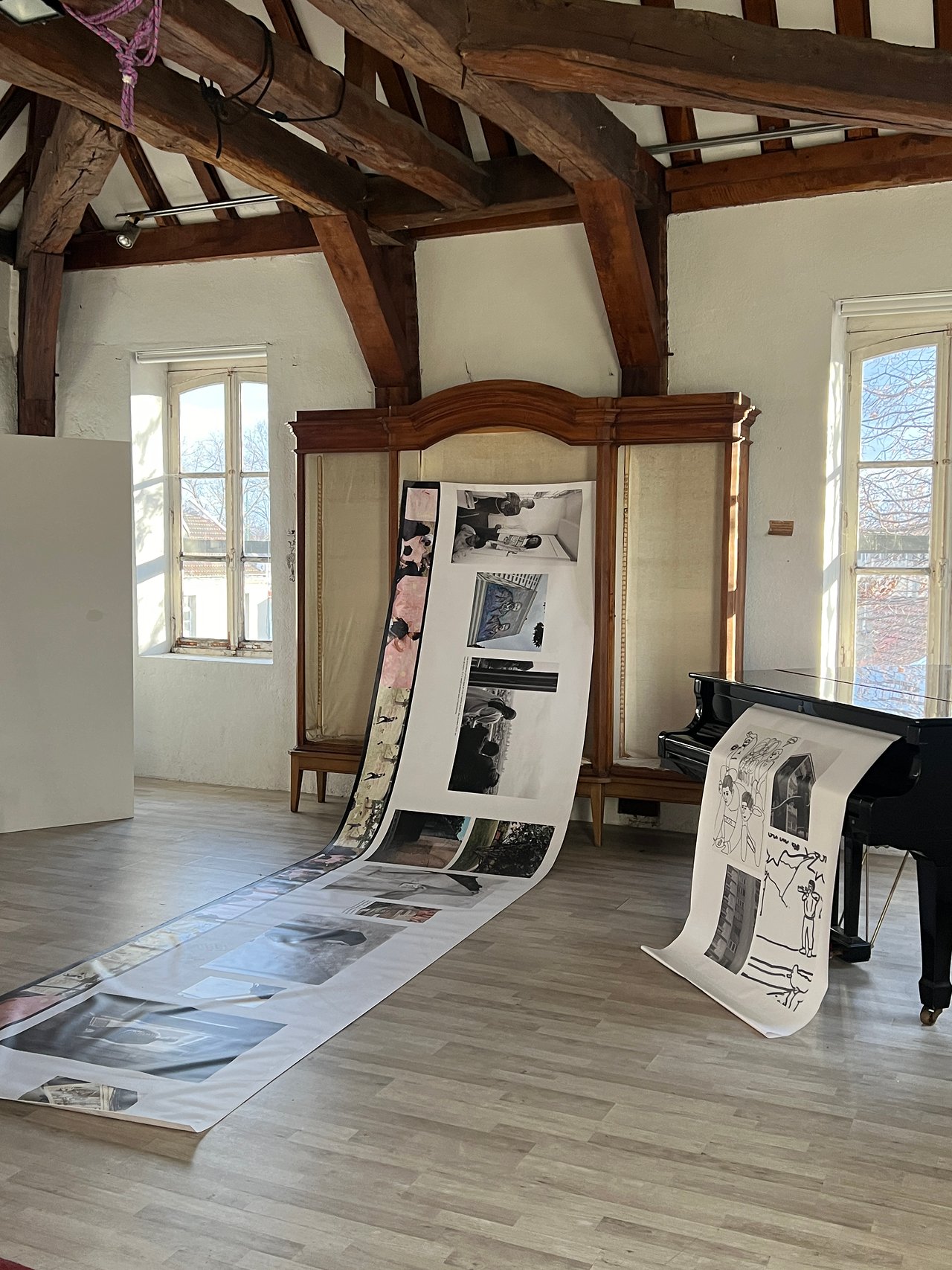 « ce qui compte, c’est toute l’histoire », Musée Sauvage, Argenteuil, janvier 2026
