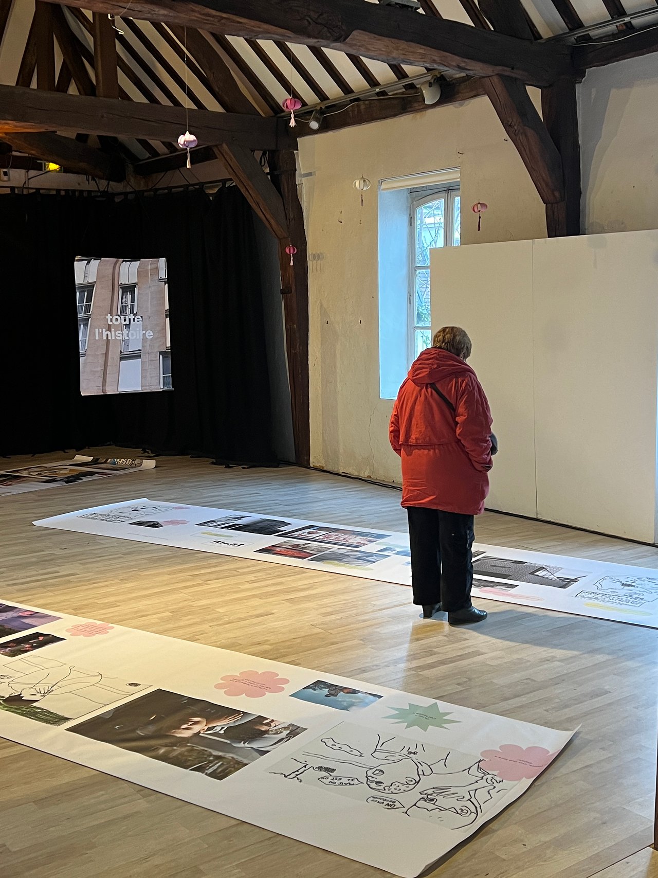 « ce qui compte, c’est toute l’histoire », Musée Sauvage, Argenteuil, janvier 2026