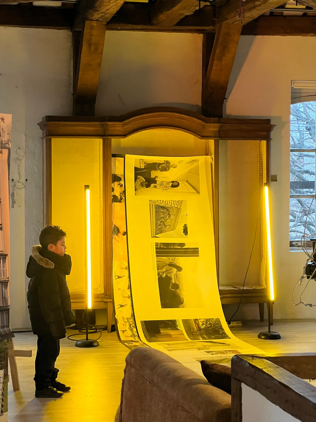 « ce qui compte, c’est toute l’histoire », Musée Sauvage, Argenteuil, janvier 2026
