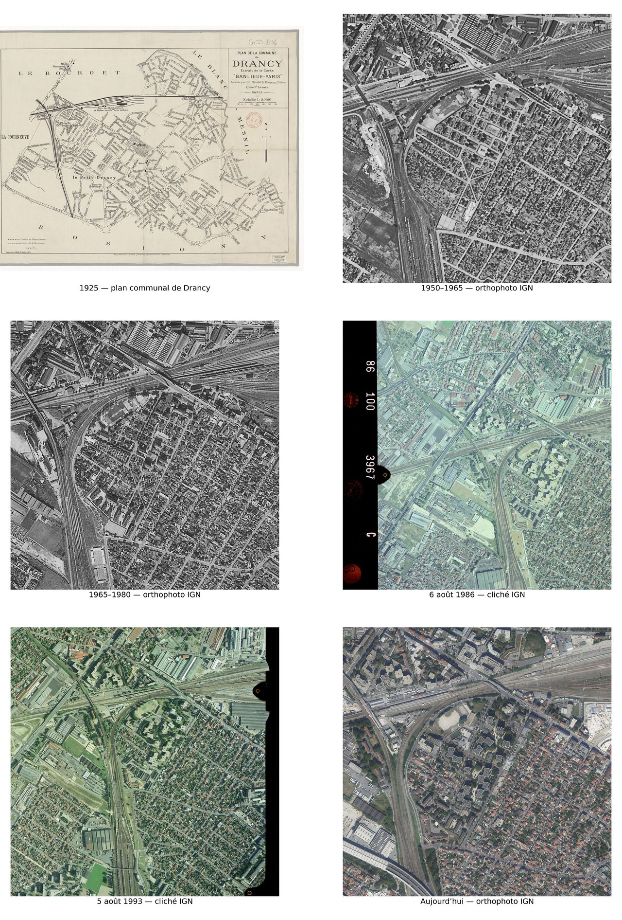 archive · « trains de vie », Drancy, 2026
