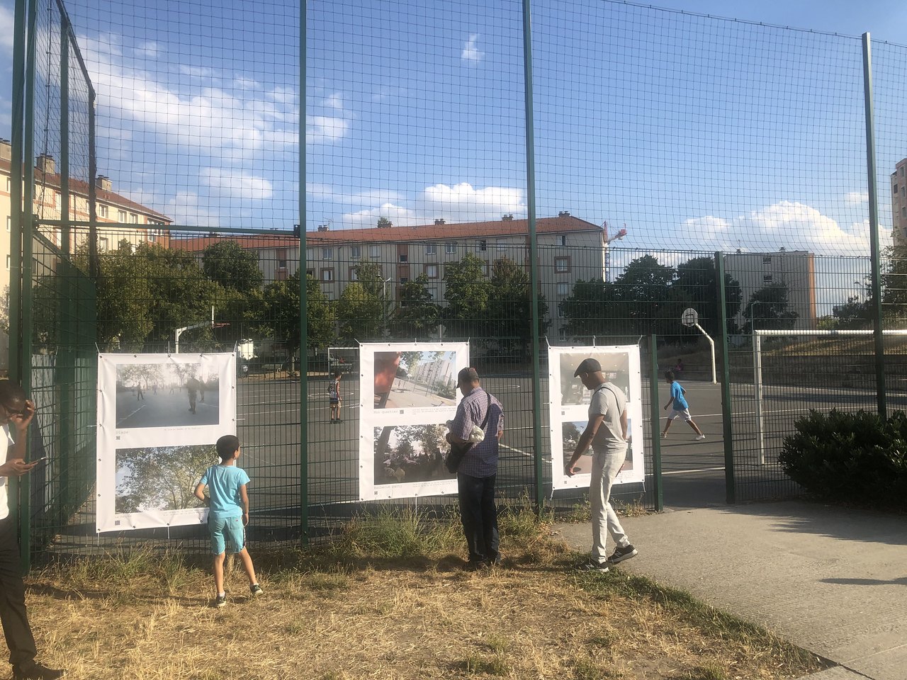 « le petit nanterre avant/maintenant », Petit Nanterre, Nanterre, 29 juillet 2022