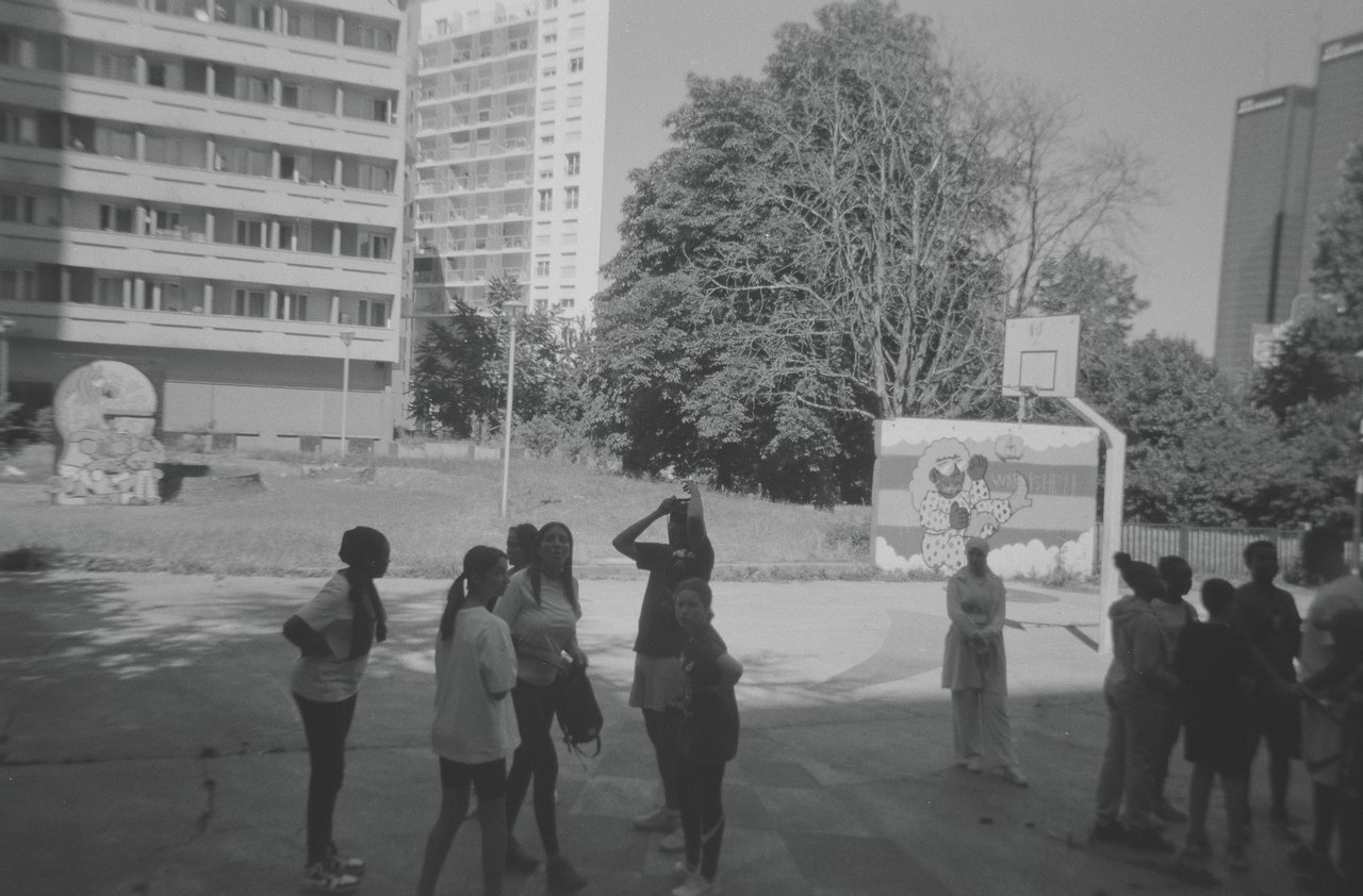 Préparation du championnat de basket mixte · « xpo olympique de bagnolet », Bagnolet, 2022